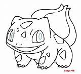 Bulbasaur Pokemon Coloring Pages Drawing Drawings Clipart Draw Printable Pikachu Color Online Popular Getcolorings Print Getdrawings Eevee Collection Coloringhome Visit sketch template