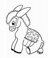 Donkey Bestcoloringpagesforkids sketch template