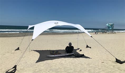 neso tents grande beach tent ft tall   ft reinforced corners  cooler pocket white