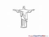 Brasilien Utklipp Reisen Tegning Janeiro Clipartsfree sketch template
