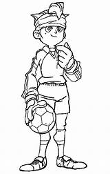 Inazuma Eleven Coloring Pages Endou Kids Color Printable Keeper Goal Mamoru Print Children Anime 1280px Xcolorings Justcolor sketch template