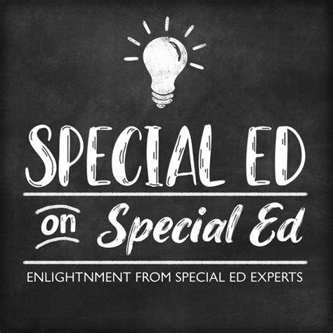 special ed  special ed podcast