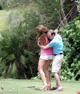 Towie S Lauren Goodger Attempts To Learn Golf In A Pair Of Heels And