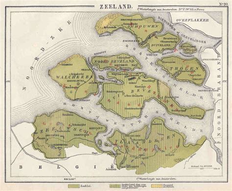kaart van zeeland kaart
