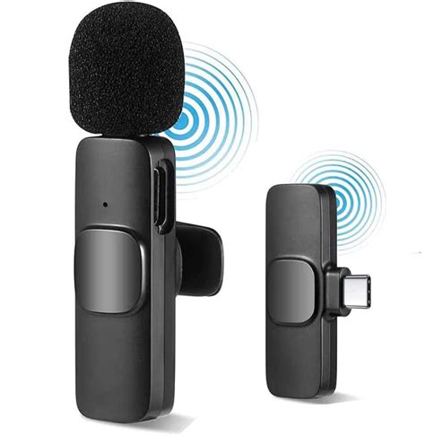collar wireless microphone android type  supported