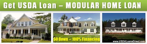 usda modular home loans