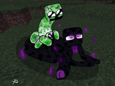 Rule 34 2018 Anal Collaboration Creeper Minecraft Enderman