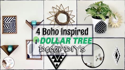 boho inspired dollar tree decor diys kb decor crafts