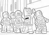 Lego Coloring Super Pages Dc Hero Superhero Superheroes Printable Marvel Avengers Coloring4free Colouring Christmas Kids Friends Incredible Tag Amazing Book sketch template