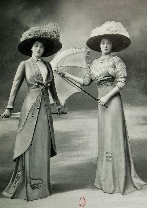 Promenade Courses 1909 Edwardian Fashion Victorian Fashion