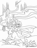 Snow Queen Coloring Pages Andersen Fairy Tales Tale Para Colorir Color Print sketch template