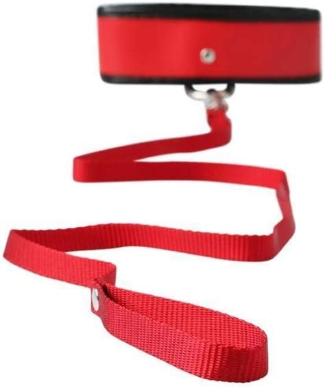 Sex And Mischief Ss10049 Red Leash And Collar Amazon Ca Health