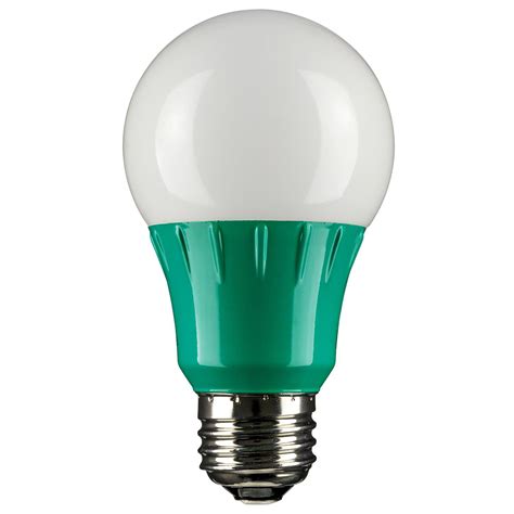green frosted  led  medium base  light bulb walmartcom