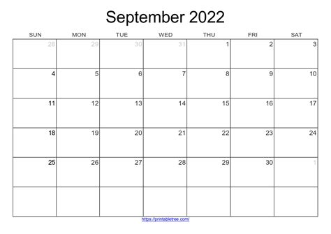 september  editable calendar
