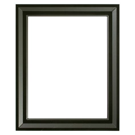 newport rectangle picture frame matte black victorian frames
