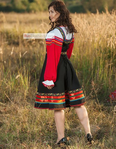 russian fancy dress anuta folk russian clothing