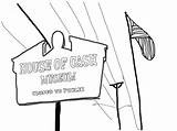 House Cash Name Johnny  Colouring Pages sketch template