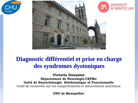 Pdf Diagnostic Différentiel Et Prise En Charge Des Syndromes · A