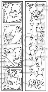 Bookmarks Tangled Tabby sketch template