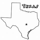 Texas Coloring Outline Drawing State Pages Flag Printable States Print United Map Color Sheet Book Zealand Template Blank Getcolorings Getdrawings sketch template