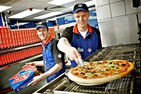 dominos stores ready  increased trade   xlt oven installations whites