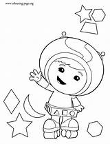 Umizoomi Coloring Team Geo Print Colouring Pages Printable Nickelodeon Milli Popular Library Clipart Coloringhome sketch template