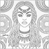 Afro Therapy Negras Bonecas Salvo sketch template