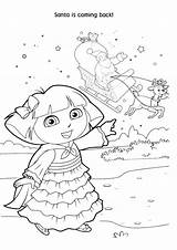 Coloring Pages Farewell Dora Getcolorings Getdrawings sketch template