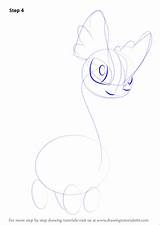 Amaura Draw Step Pokemon Drawing Retinas Eyes Make sketch template