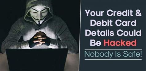 heres  hackers steal  creditdebit card details credit card