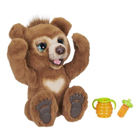 furreal cubby  curious bear interactive plush toy    accessory
