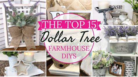 ultimate  farmhouse dollar tree diy ideas