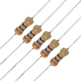 ohm carbon film resistors axial single resistors