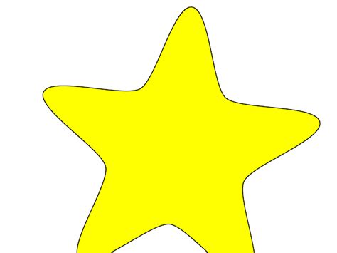 yellow star clip art  clkercom vector clip art  royalty