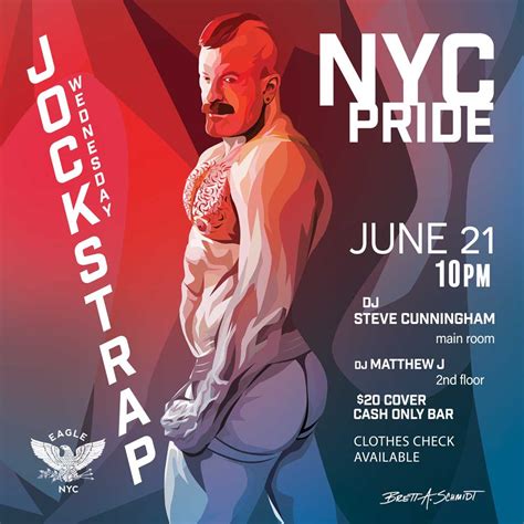 wednesday june 21st nyc gay play party jockstrap wednesday at the