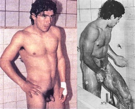 famous sportsmen naked diego maradona my own private locker room