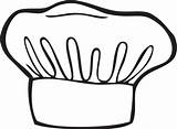 Hat Line Chefs sketch template