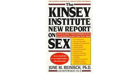 the kinsey institute new report on sex by june machover reinisch