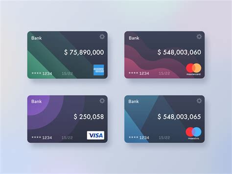 credit card design  goga  dribbble