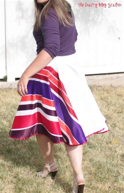 how to make a circle skirt pattern and sewing tutorial