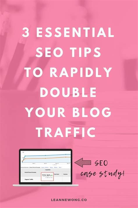 How To Increase Organic Traffic By 723 In 30 Days Leanne Wong Blog