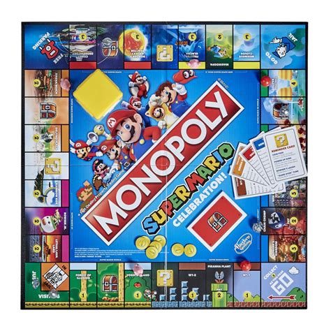 monopoly super mario celebration edition board game monopoly