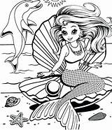 Coloring Frank Mermaid Pages Lisa Anne Printable Getcolorings Color Colouring Choose Board Kids sketch template
