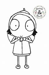 Sarah Duck Coloring Colouring Pages Kids Sara Make Pato Portrait Sheet Sprout Birthday Cake Book Cbeebies Printables Party Parties sketch template