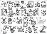 Disney Alphabet Coloring Pages Getcolorings Printable Colouring Color sketch template