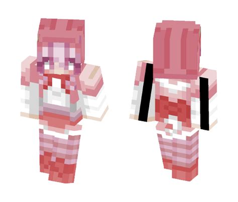 Download Cute Pink Bunny Girl Minecraft Skin For Free