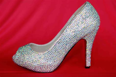 Swarovski Crystal Wedding Shoes By Goldsole On Etsy 245 00 Custom