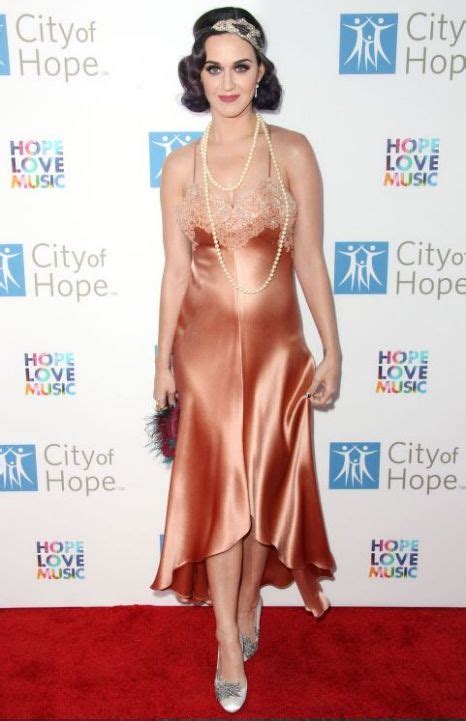 katy perry in low cut satin dress dare to wear metro news
