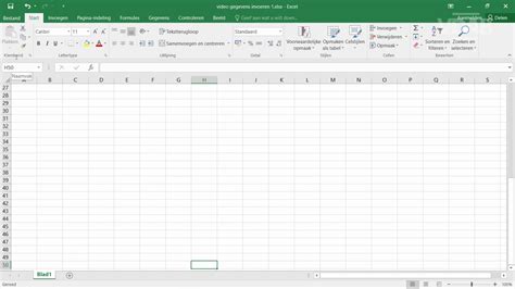 ms office  excel intro excel gegevensinvoer  youtube