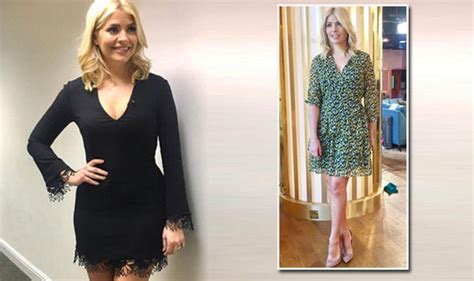 holly willoughby on this morning former model flashes